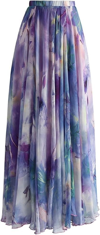 Floral Print Maxi Skirt image 2